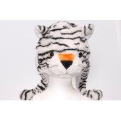 Animal Hat - Tiger 15 (white)